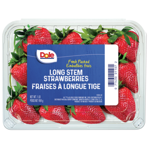 long stem strawberries