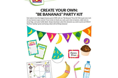 Dole “Be Bananas” Party Kit